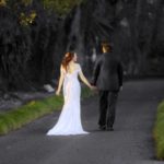 bride+groom+walking
